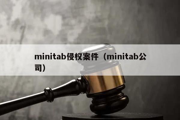 minitab侵權案件(minitab公司) minitab侵權案件(minitab公司)
