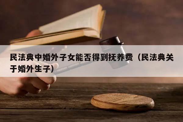 民法典中婚外子女能否得到撫養費(民法典關于婚外生子) 民法典中婚外子女能否得到撫養費(民法典關于婚外生子)